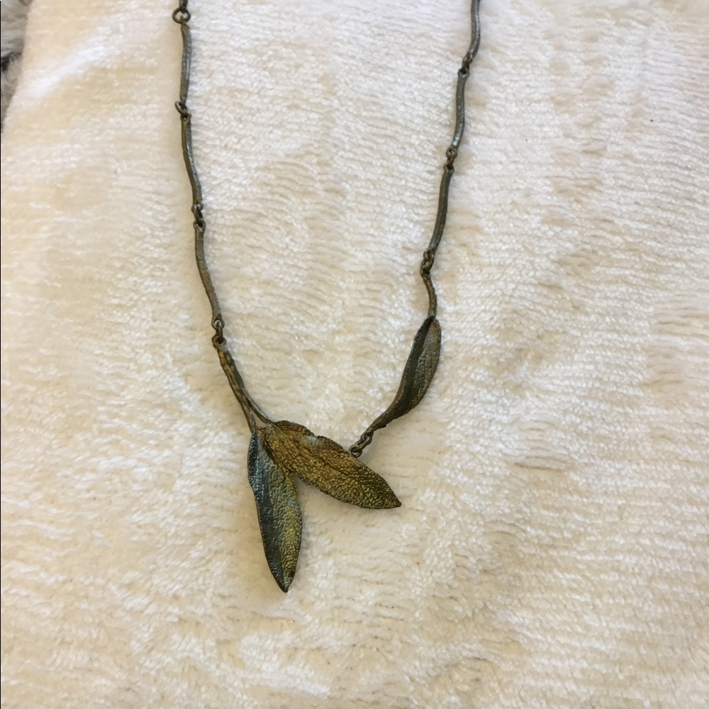 Ginkgo necklace
